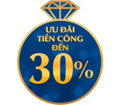 Ưu đãi tiền công đến 30%