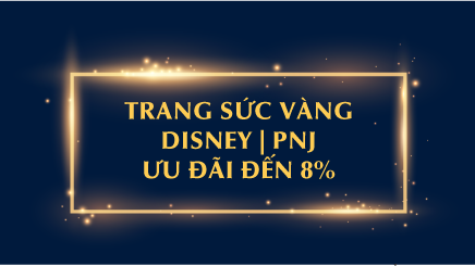 Trang sức Vàng Disney | PNJ - Ưu đãi đến 8%