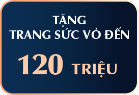 TẶNG TRANG SỨC VỎ ĐẾN 120 TRIỆU