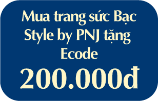 Mua trang sức Bạc Style by PNJ tặng Ecode 200.000đ