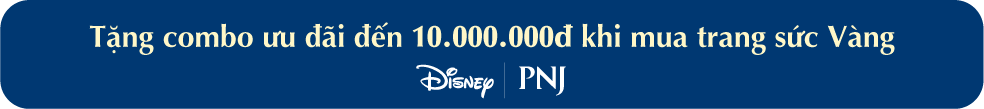 Tặng combo ưu đãi đến 10.000.000đ khi mua trang sức Vàng Disney | PNJ