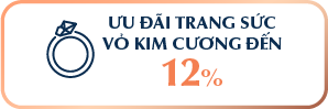 Ưu đãi Trang sức Vỏ Kim cương đến 12%