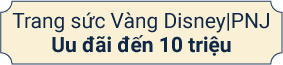 Trang sức Vàng Disney|PNJ ưu đãi đến 10 triệu