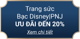 Trang sức Bạc Disney|PNJ ưu đãi đến 20%