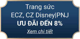 Trang sức ECZ, CZ Disney|PNJ ưu đãi đến 8%