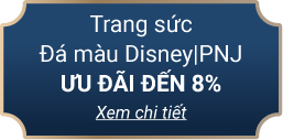 Trang sức Đá màu Disney|PNJ ưu đãi đến 8%