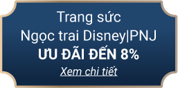 Trang sức Ngọc trai Disney|PNJ ưu đãi đến 8%