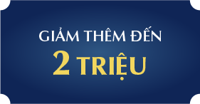Giảm thêm đến 2tr