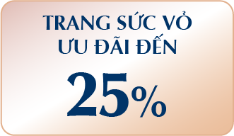 Trang sức Vỏ ưu đãi đến 25%