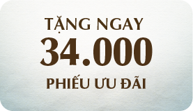 Tặng ngay 34.000 phiếu ưu đãi