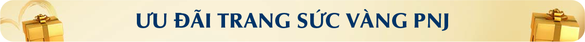ƯU ĐÃI TRANG SỨC VÀNG PNJ