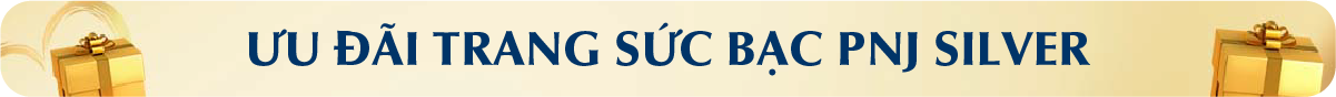 ƯU ĐÃI TRANG SỨC BẠC PNJSILVER