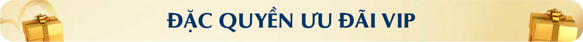 ĐẶC QUYỀN ƯU ĐÃI VIP