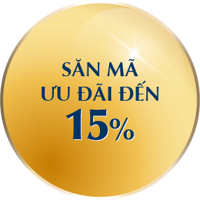 Săn mã ưu đãi đến 15%