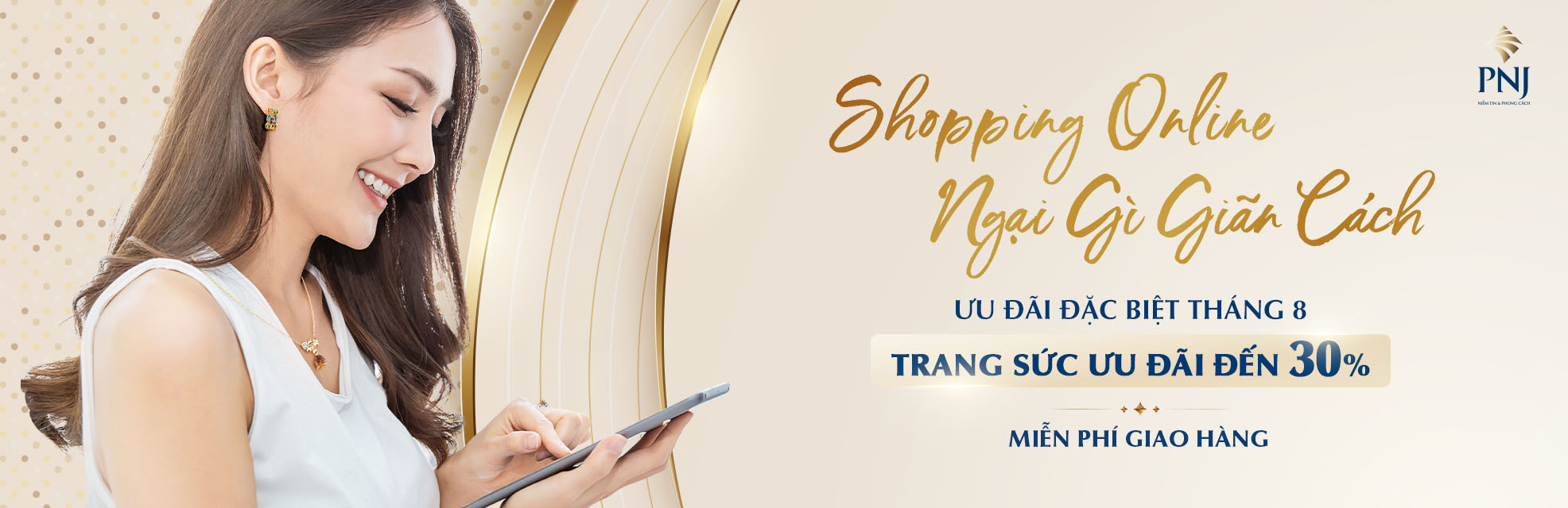 Shopping online ngại gì giãn cách