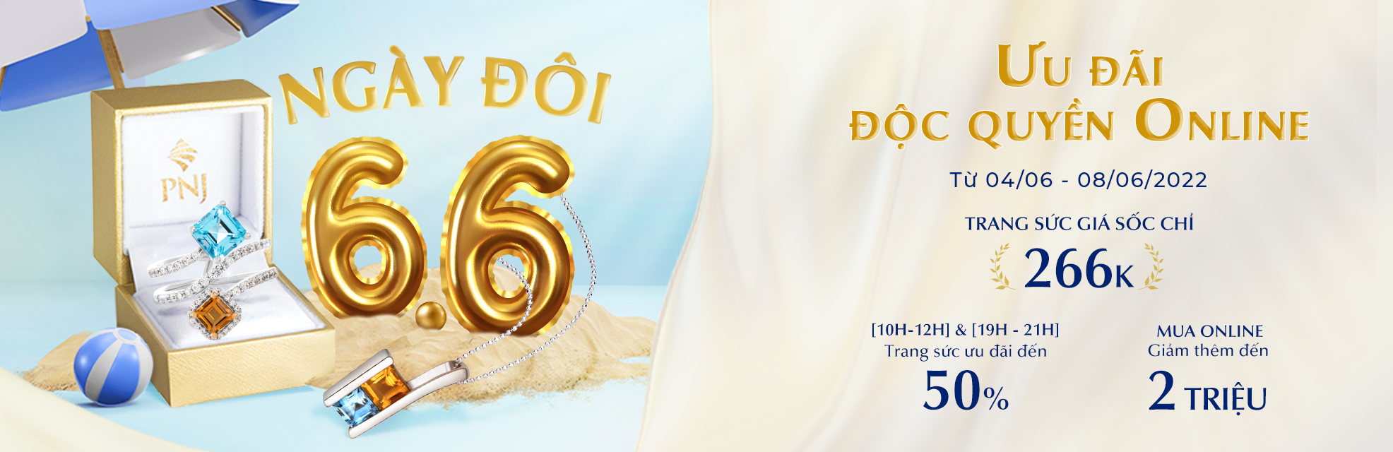 Ưu đãi độc quyền online - Ngày đôi 6-6