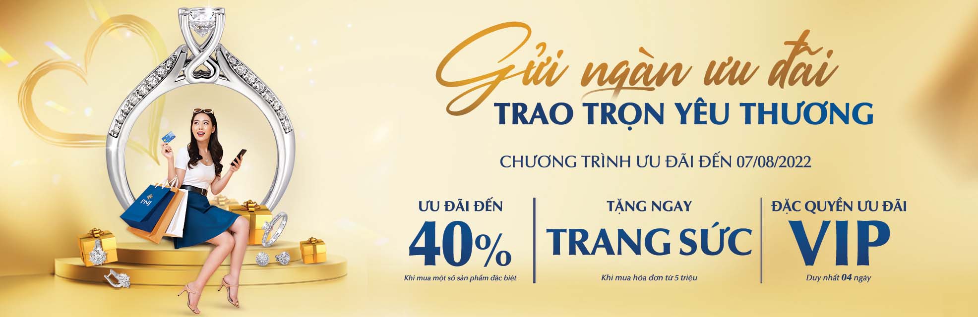 Gửi ngàn ưu đãi - Trao trọn yêu thương