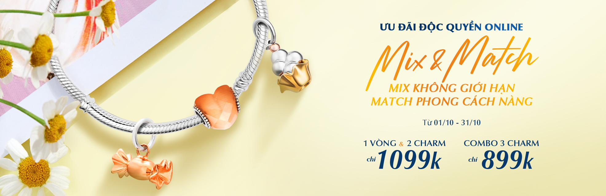 PNJSilver - Chương trình Mix Không Giới Hạn, Match Phong Cách Nàng