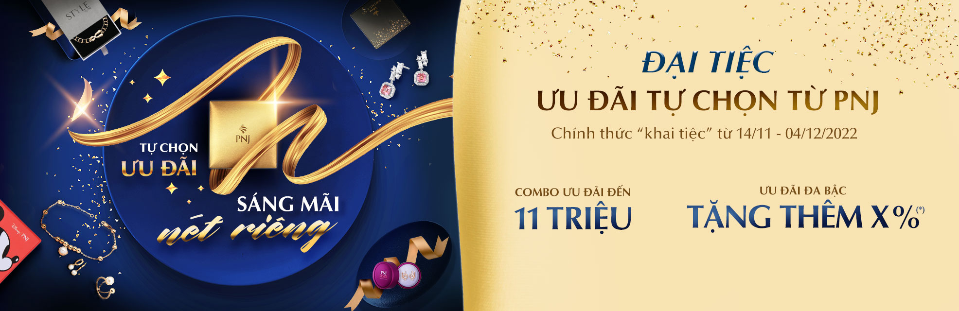 Tự chọn ưu đãi - Sáng mãi nét riêng