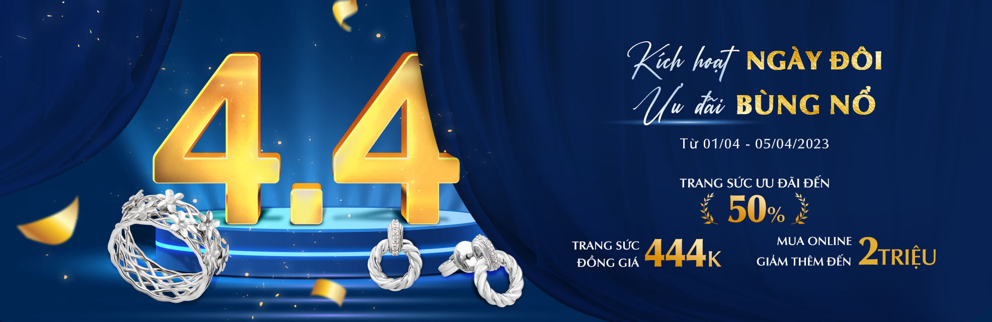 KÍCH HOẠT NGÀY ĐÔI - VÉN MÀN ĐẠI TIỆC