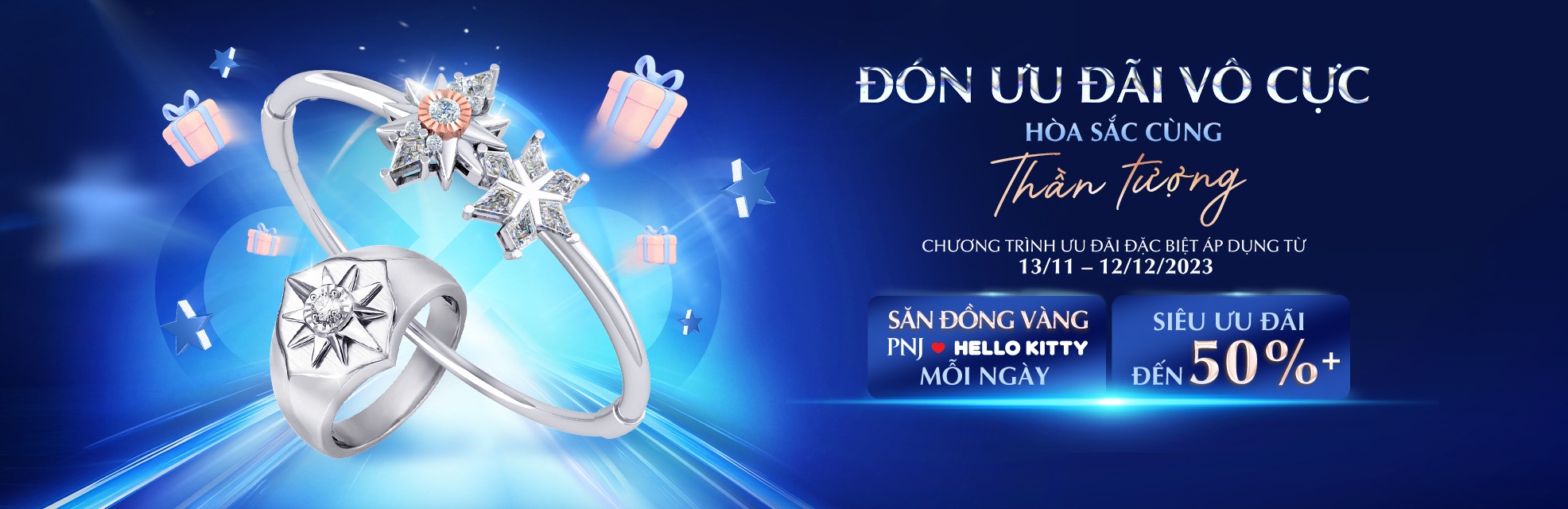 ĐÓN ƯU ĐÃI VÔ CỰC – HÒA SẮC CÙNG THẦN TƯỢNG 2023