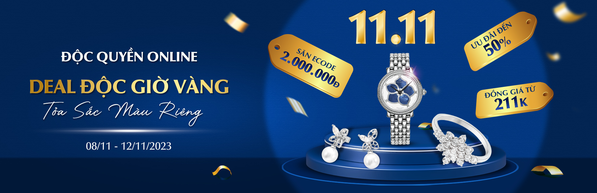 11.11 Deal độc giờ vàng