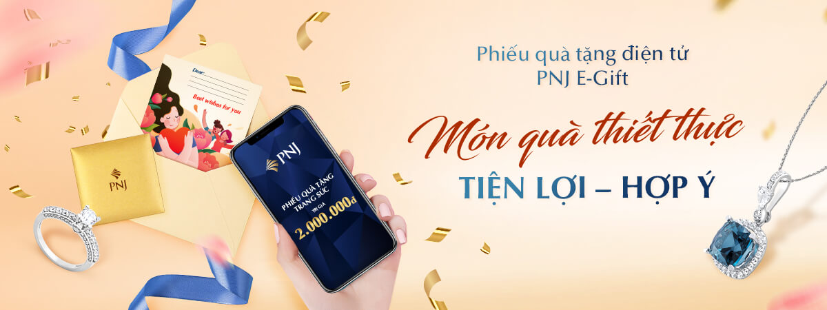 Phiếu quà tặng điện tử PNJ E-Gift