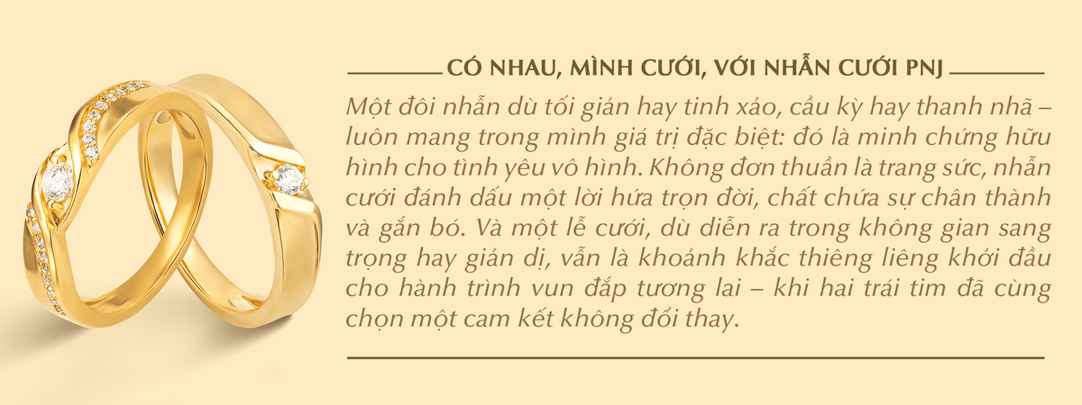 Nhẫn cưới vàng PNJ