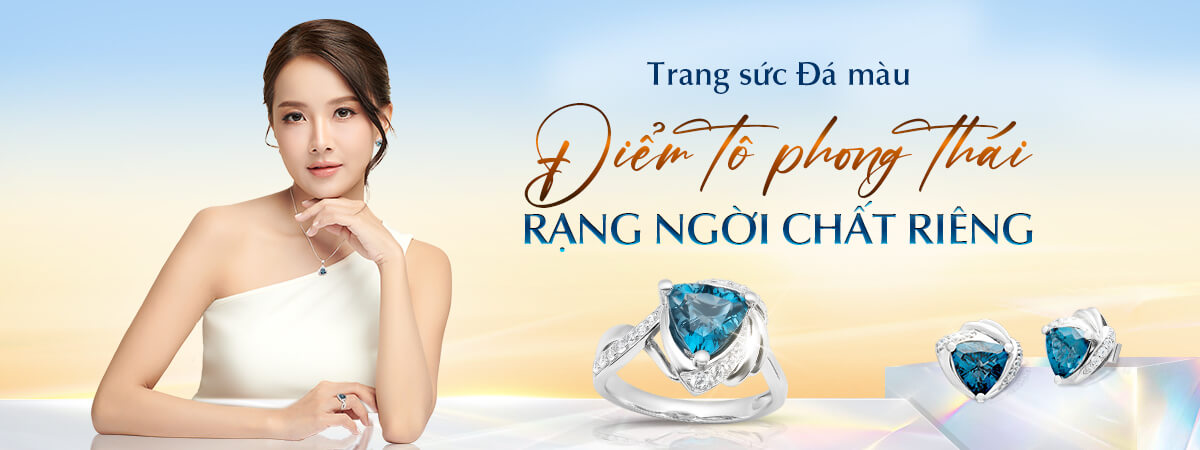 Trang sức đá màu