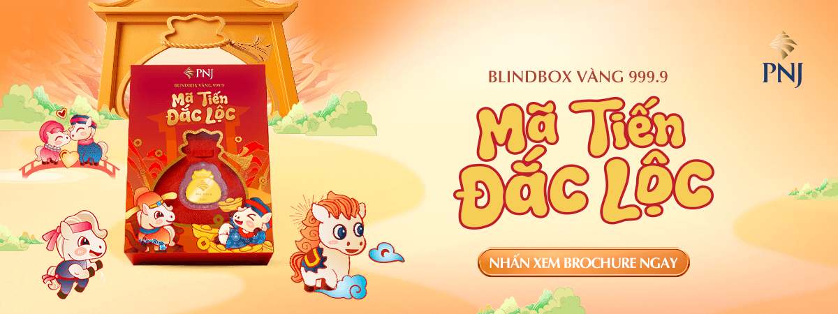 Blindbox vàng 9999 Mã Tiến Đắc Lộc