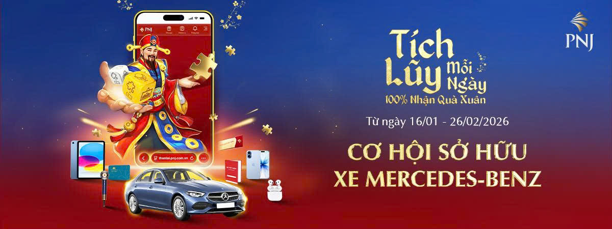 Tích lũy mỗi ngày - nhận 100% phần quà Xuân