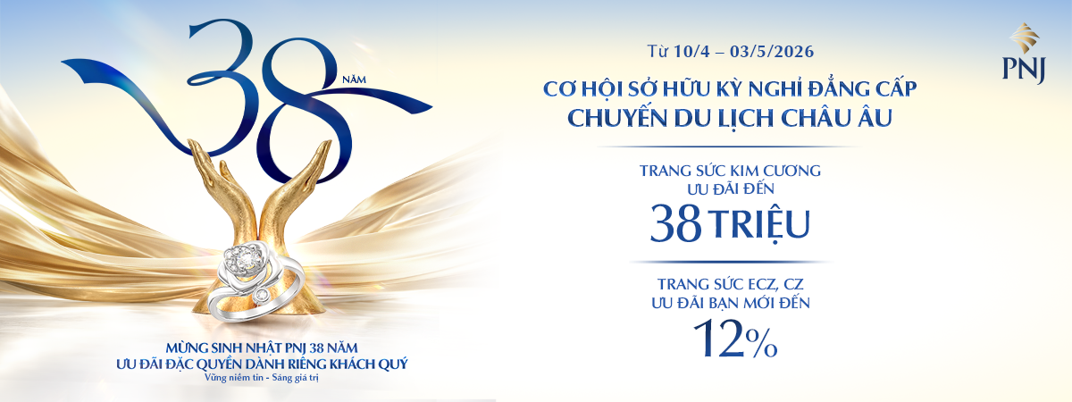 SINH NHẬT PNJ 38 NĂM