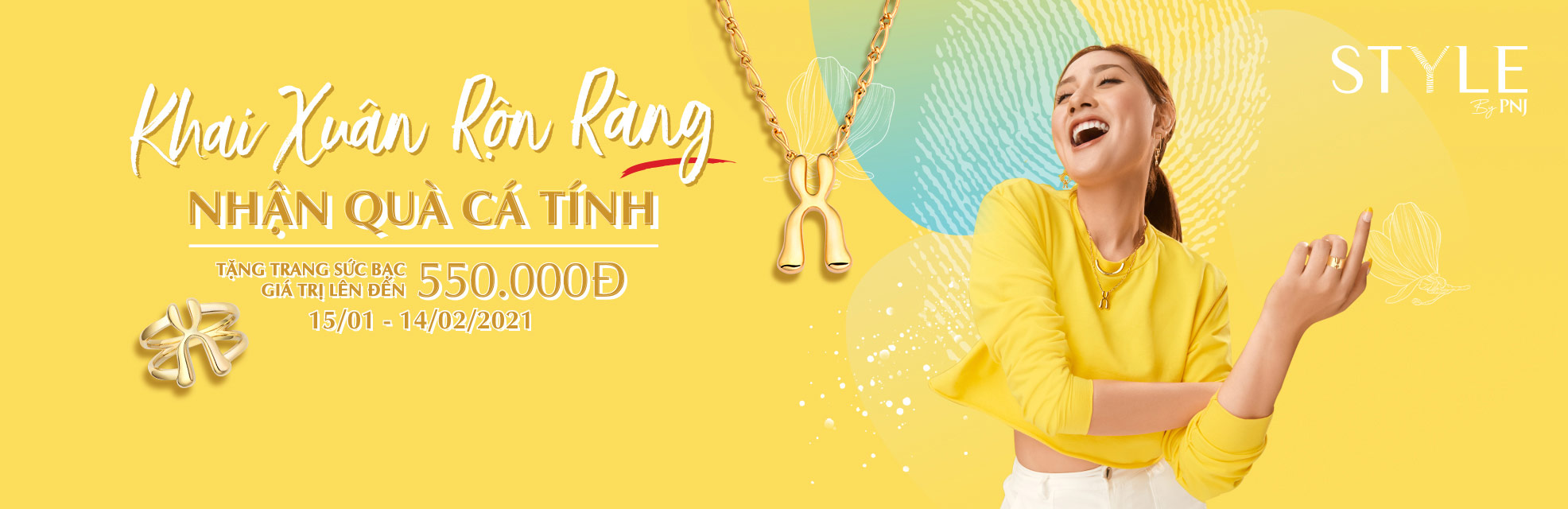 Khai xuân rộn ràng nhận quà cá tính