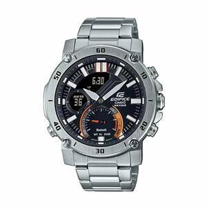 Đồng Hồ Casio Nam ECB-20D-1ADF Dây Thép Không Gỉ 46 mm