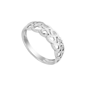 Nhẫn Vàng trắng Ý 18K PNJ 0000W001339