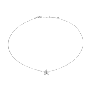 Dây cổ Kim cương Vàng trắng 14K PNJ DDDDW000149