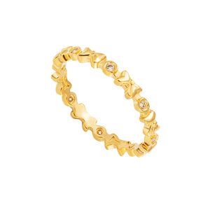 Nhẫn Vàng 14K đính đá CZ Disney|PNJ Mickey & Minnie XM00Y061082