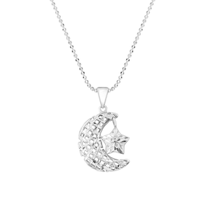 Mặt dây chuyền Vàng trắng Ý 18K PNJ 0000W000119