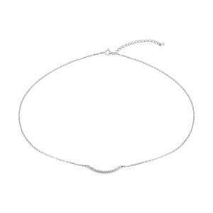 Dây cổ bạc đính đá PNJSilver XMXMW060013
