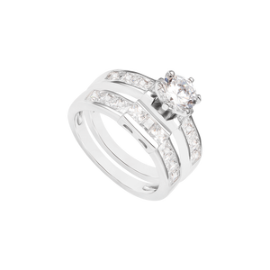 Nhẫn bạc đính đá PNJSilver XMXMW060026