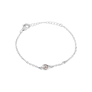 Lắc tay trẻ em bạc đính đá PNJSilver hình con bọ XMXMW060049