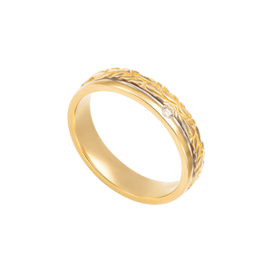 Nhẫn cưới Kim cương Vàng 18K PNJ DD00C000923