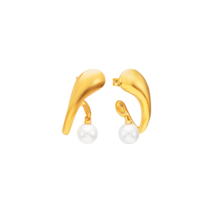 Bông tai bạc đính đá STYLE by PNJ NH00Y000002