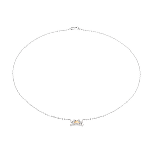 Dây cổ Kim cương Vàng 14K Disney|PNJ DD00C000138