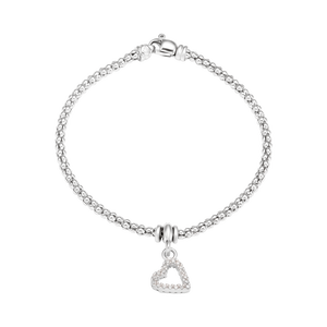 Lắc tay bạc Ý đính đá PNJSilver XMXMK060010