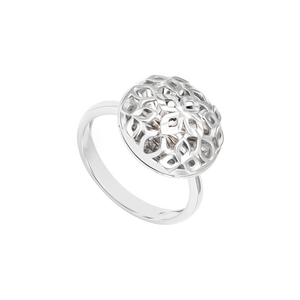 Nhẫn Vàng trắng Ý 18K PNJ 0000W001472