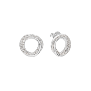 Bông tai Bạc đính đá PNJSilver XMXMW060064