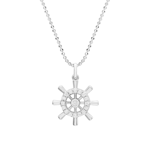 Mặt dây chuyền bạc đính đá PNJSilver XMXMK000054