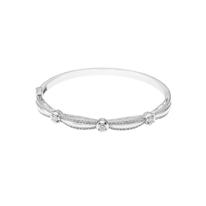 Vòng tay Kim cương Vàng trắng 14K PNJ DDDDW000510