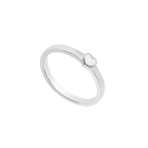 Nhẫn cặp bạc PNJSilver hình trái tim 0000K000095